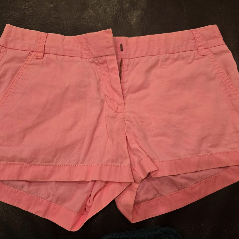 J. Crew Pink Bermuda Shorts Lightweight Casual